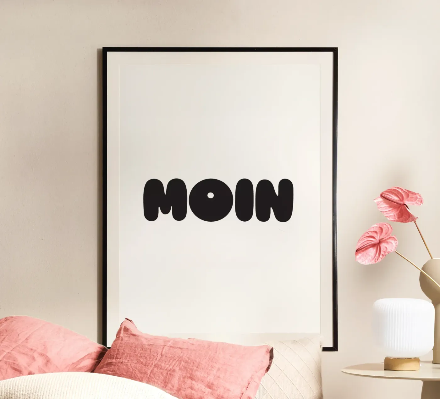 Moin poster by Verplanungsagentur