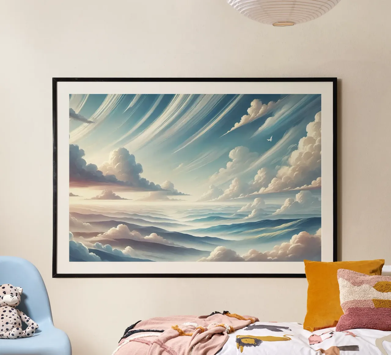 Skyline Dreamscape poster da Chromatic Fusion Studio
