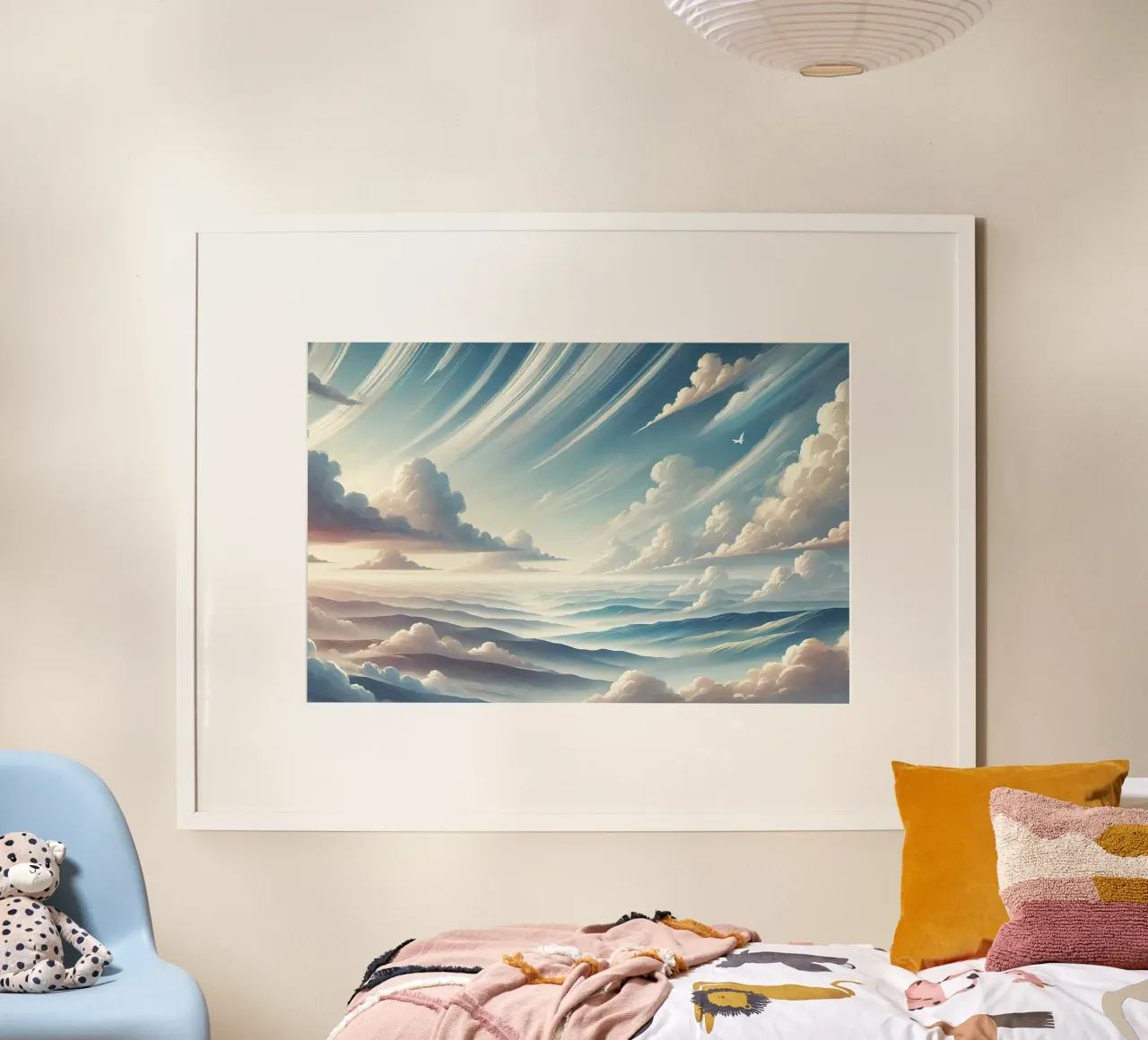Skyline Dreamscape poster da Chromatic Fusion Studio