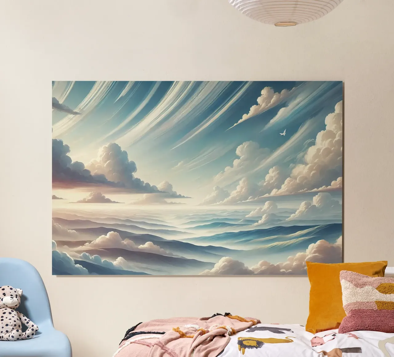 Skyline Dreamscape poster da Chromatic Fusion Studio