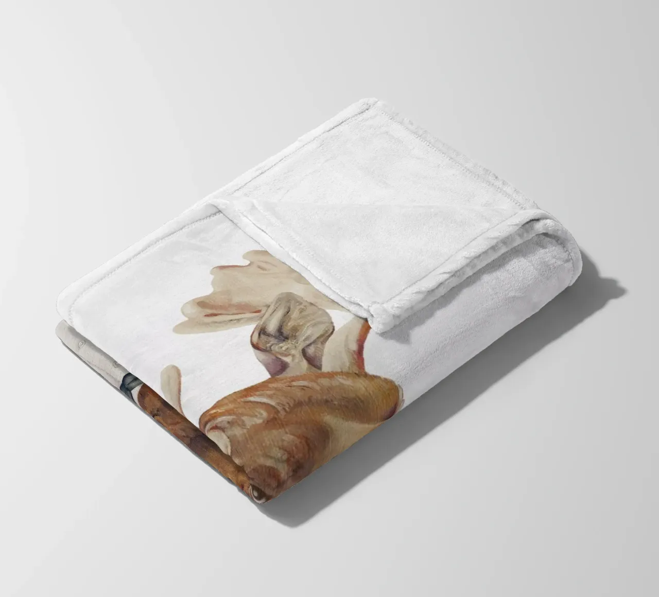 Alce in pelle - Alce marrone coperta in pile da Animal Crew