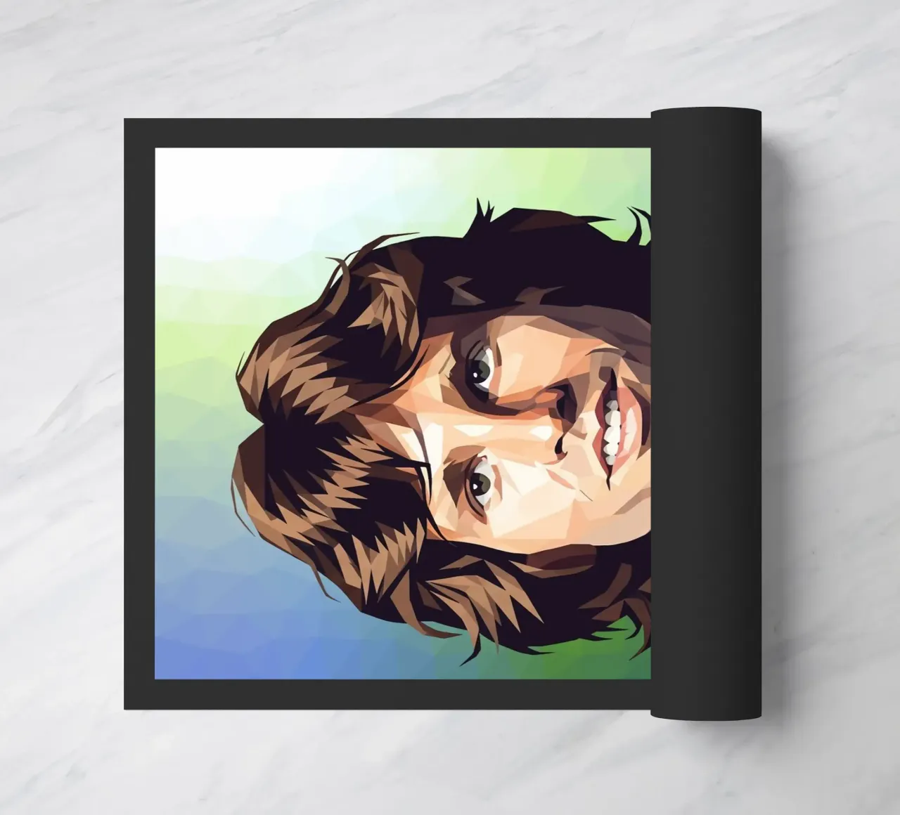 Jim Morrison Lowpoly zerbino da Low Profile