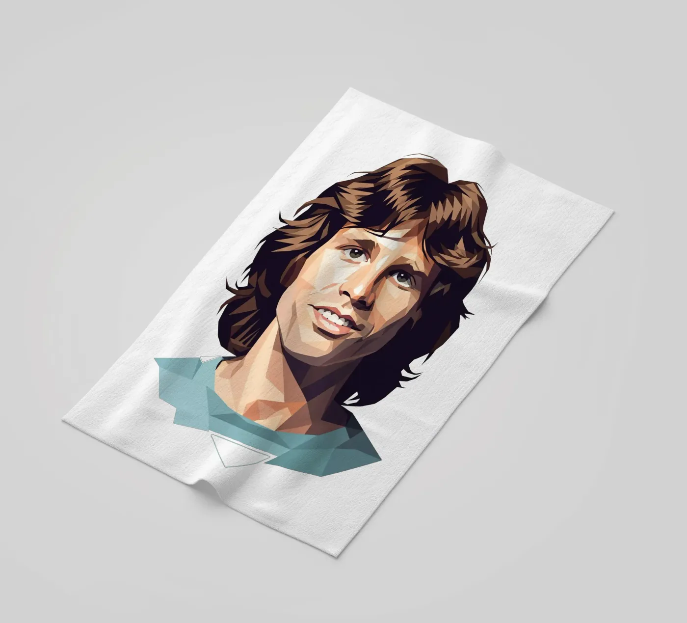 Jim Morrison Lowpoly telo mare da Low Profile