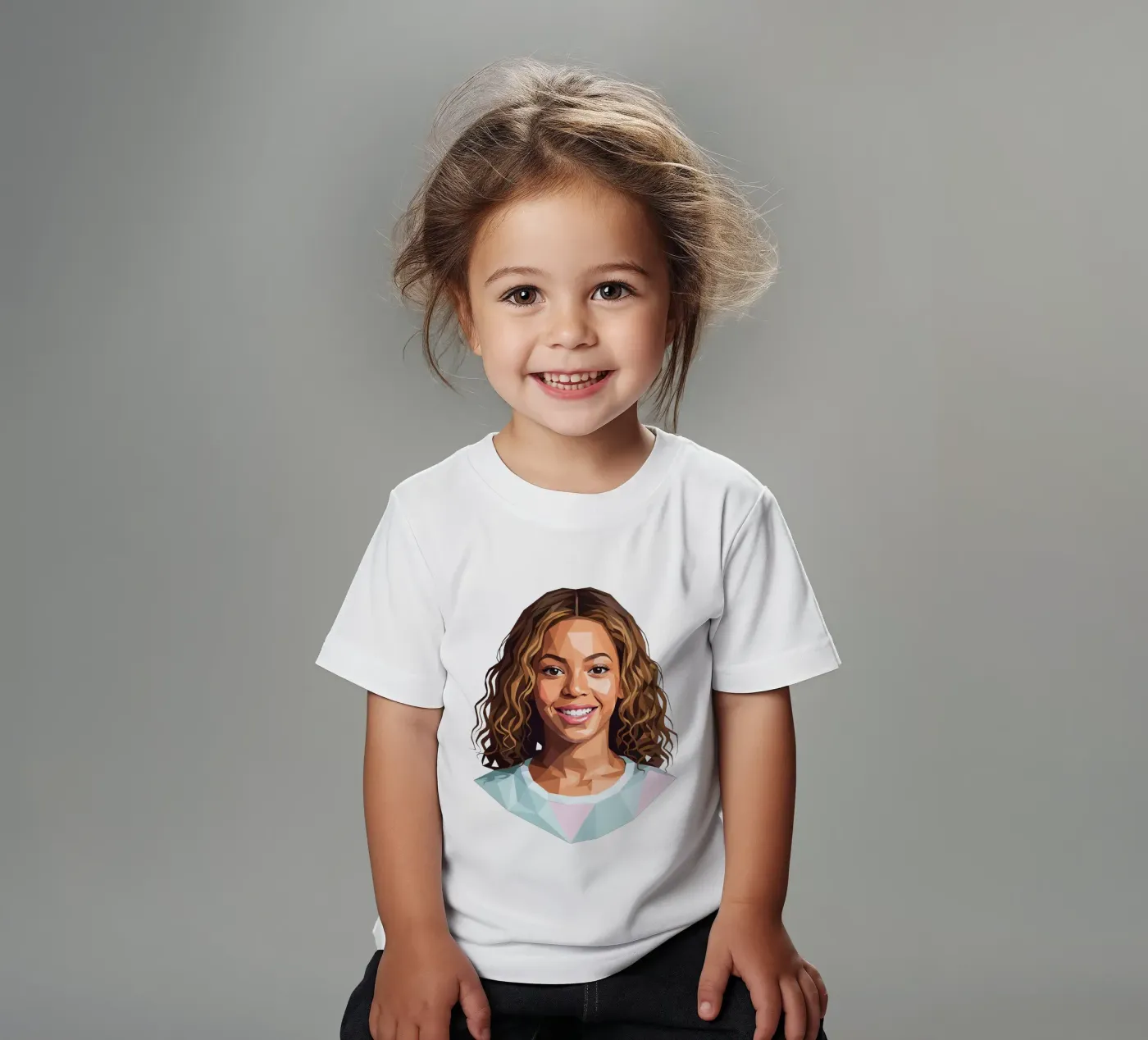 Beyoncé Lowpoly t-shirt bambini da Low Profile