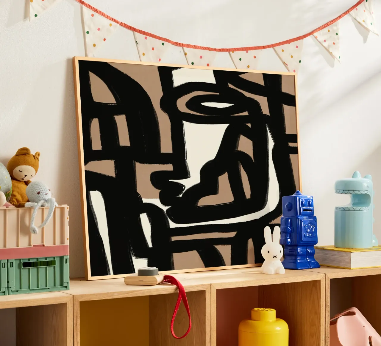 Linea astratta in grassetto 12 poster da Little Dean