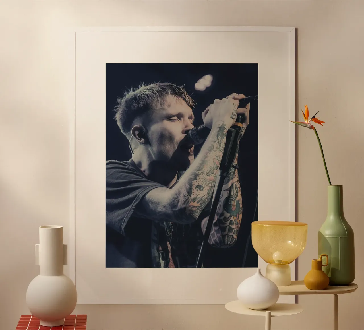 Ben Barlow Neck Deep poster da Musadad Shop