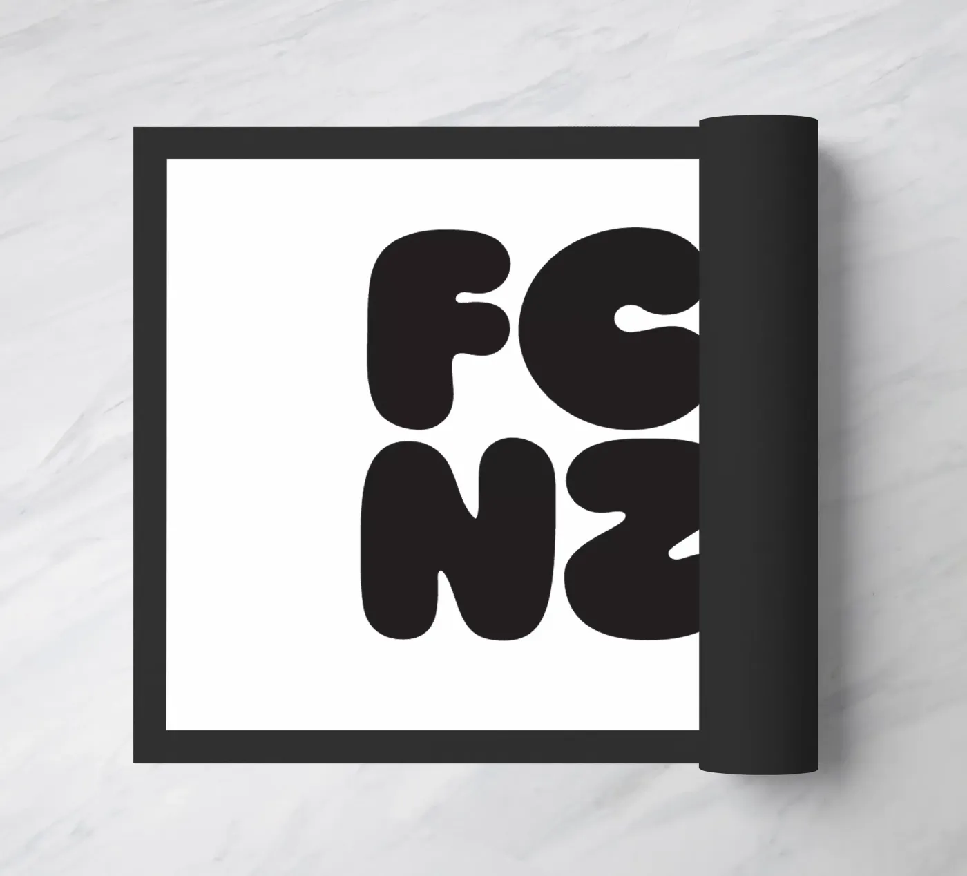 FCKNZS doormat by Verplanungsagentur