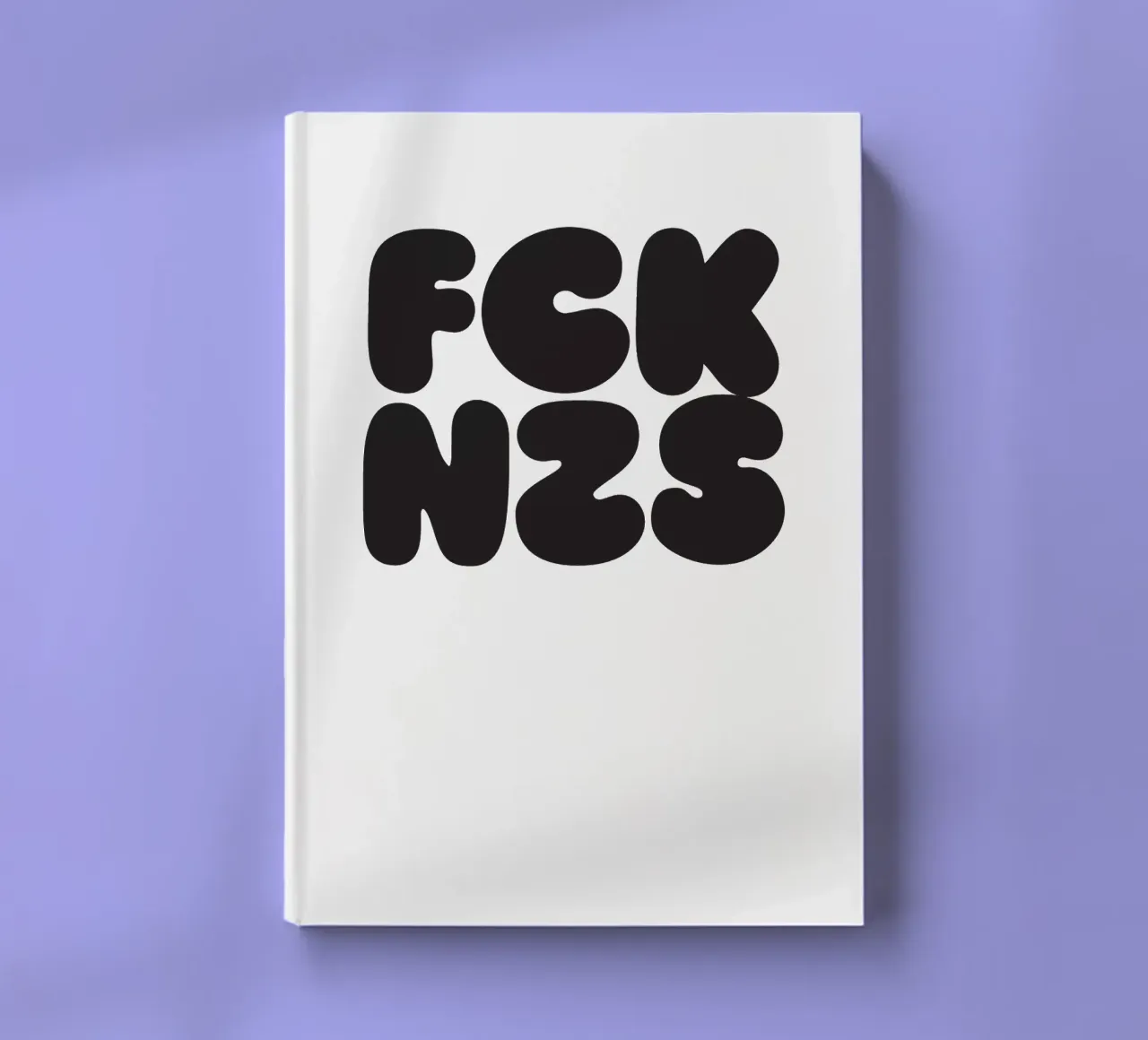 FCKNZS notebook by Verplanungsagentur