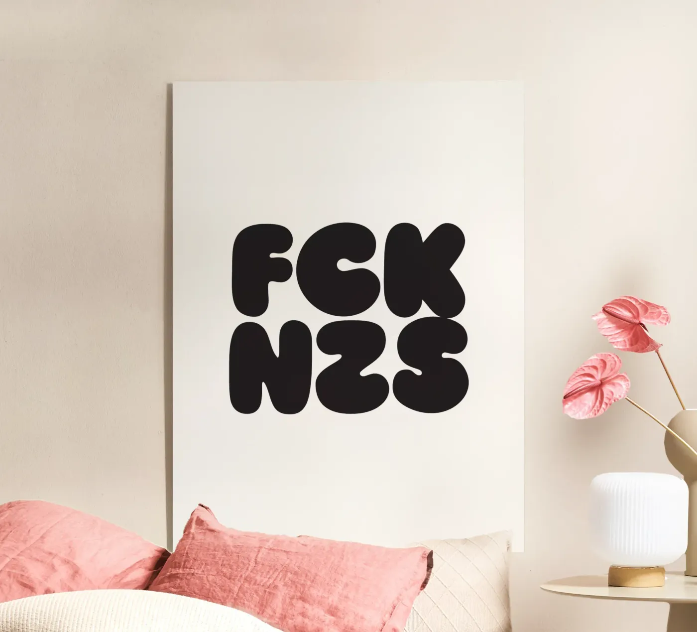 FCKNZS plexiglas de Verplanungsagentur