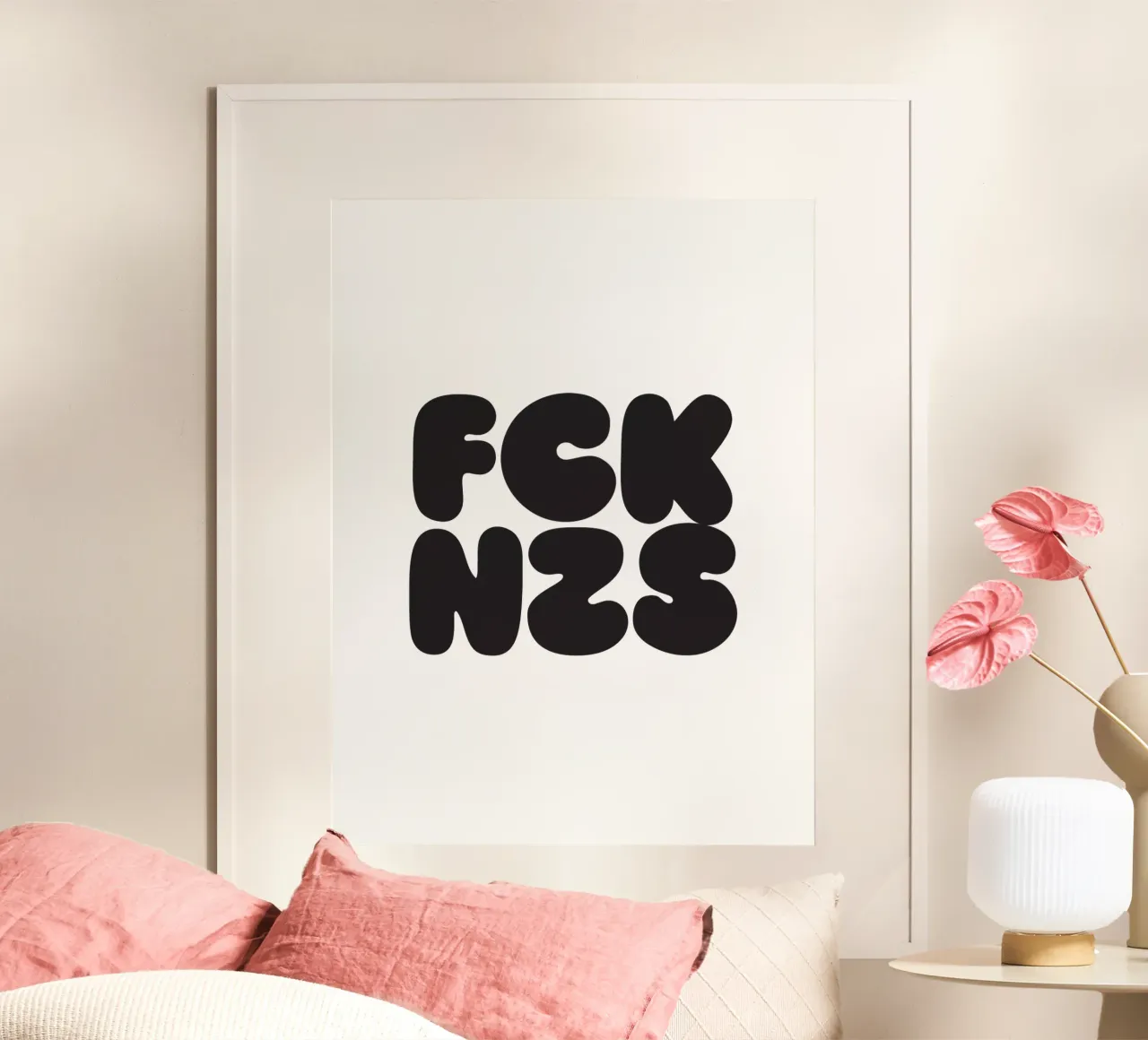 FCKNZS poster van Verplanungsagentur