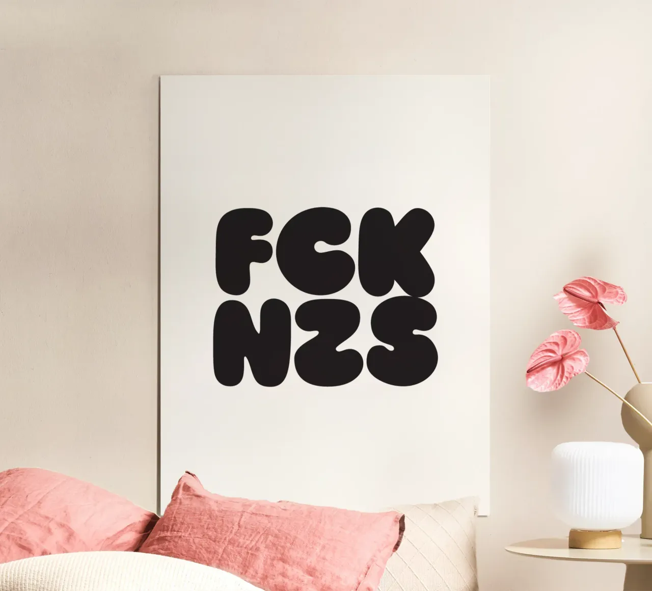 FCKNZS poster van Verplanungsagentur