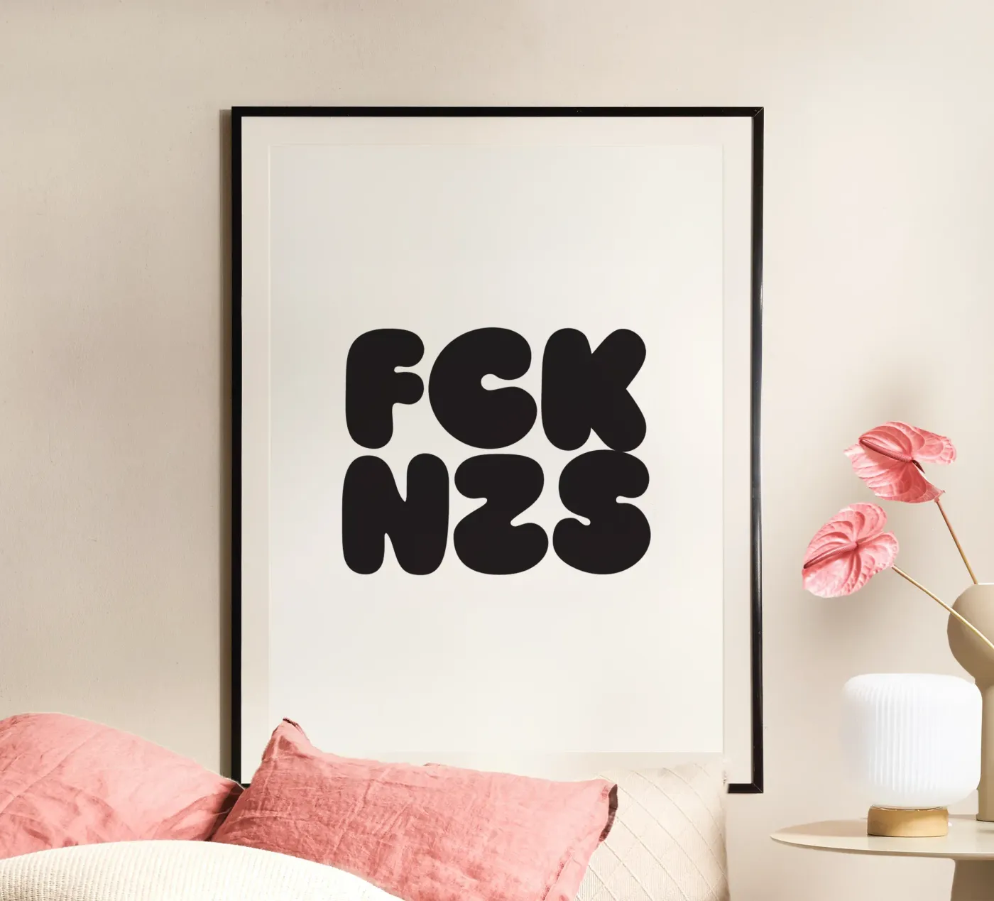 FCKNZS poster de Verplanungsagentur