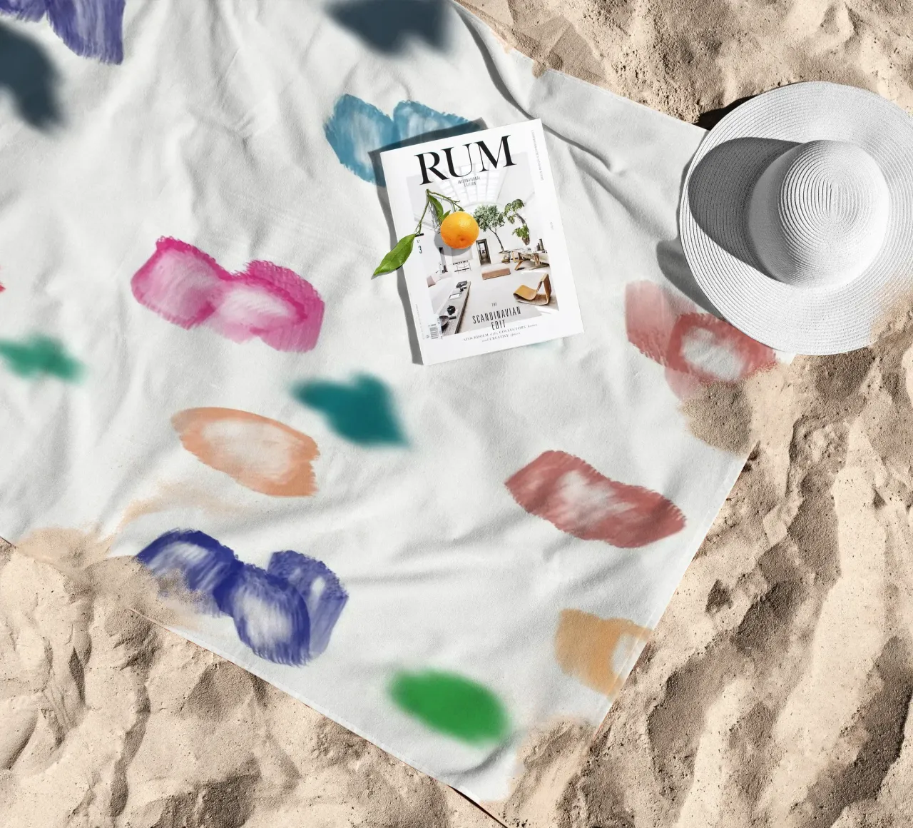 Diversità di colore telo mare da Little Dean