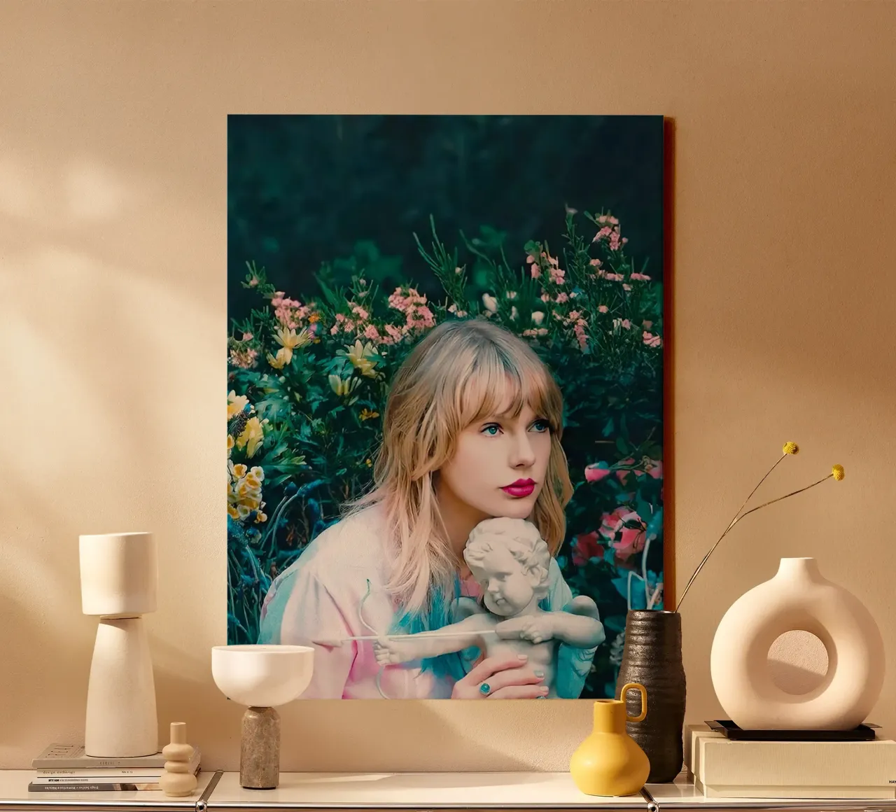Taylor Swift tela con Cornice a cassetta da Musadad Shop
