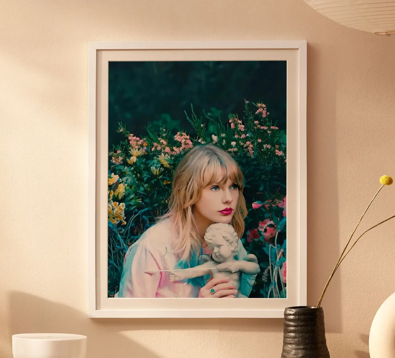 Taylor Swift poster con telaio in alluminio da Musadad Shop