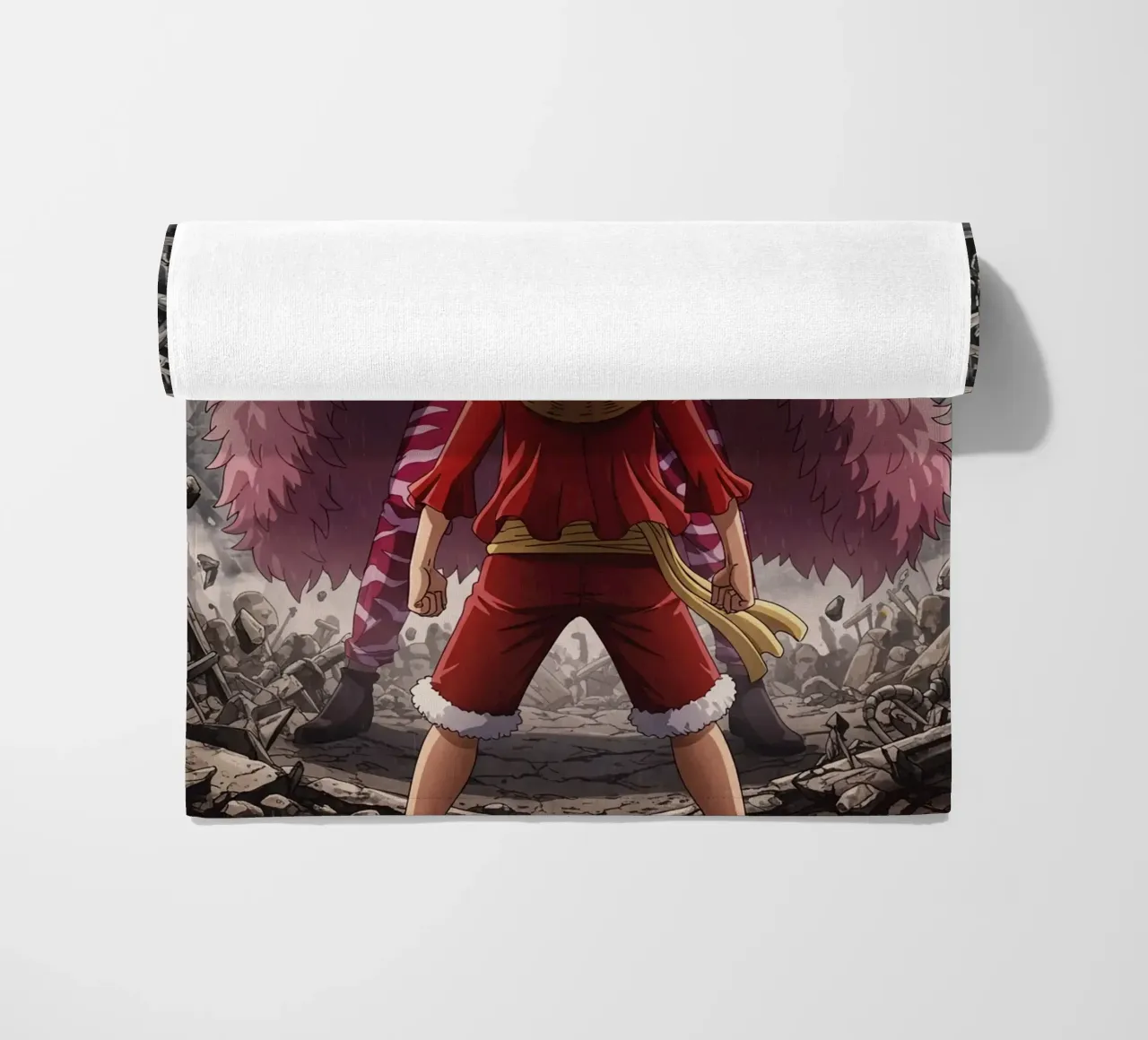 Monkey D Luffy Vs Donquixote Doflamingo telo mare da Musadad Shop