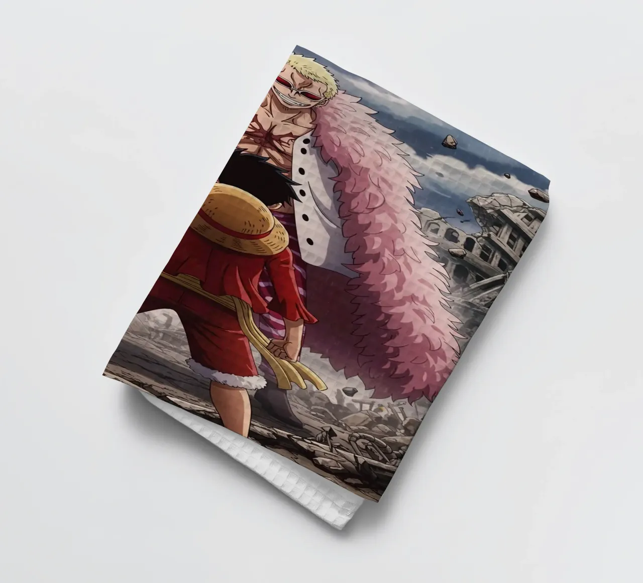 Monkey D Luffy Vs Donquixote Doflamingo canovaccio da cucina da Musadad Shop