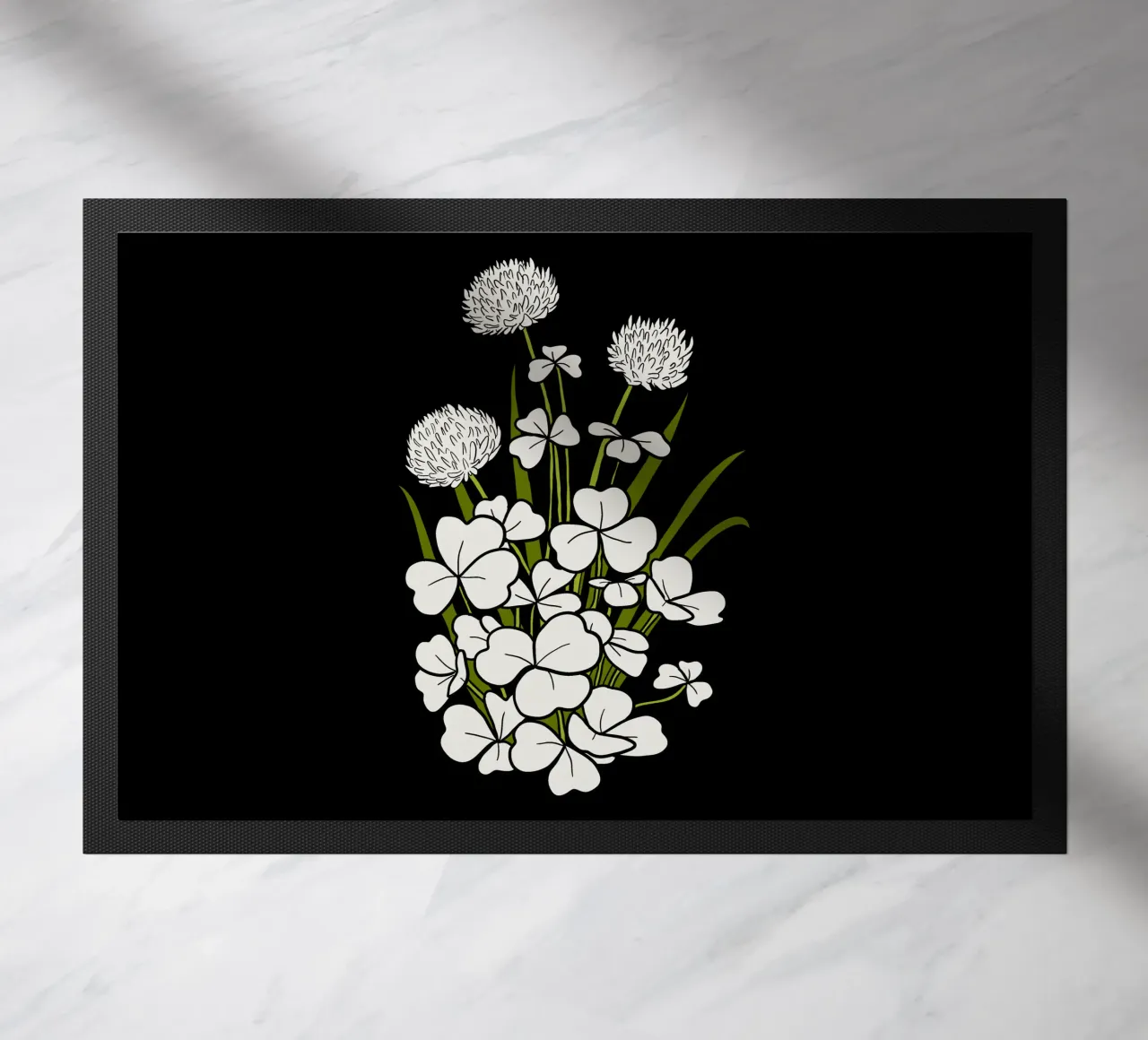 White shamrock zerbino da TijanaArtStudio88
