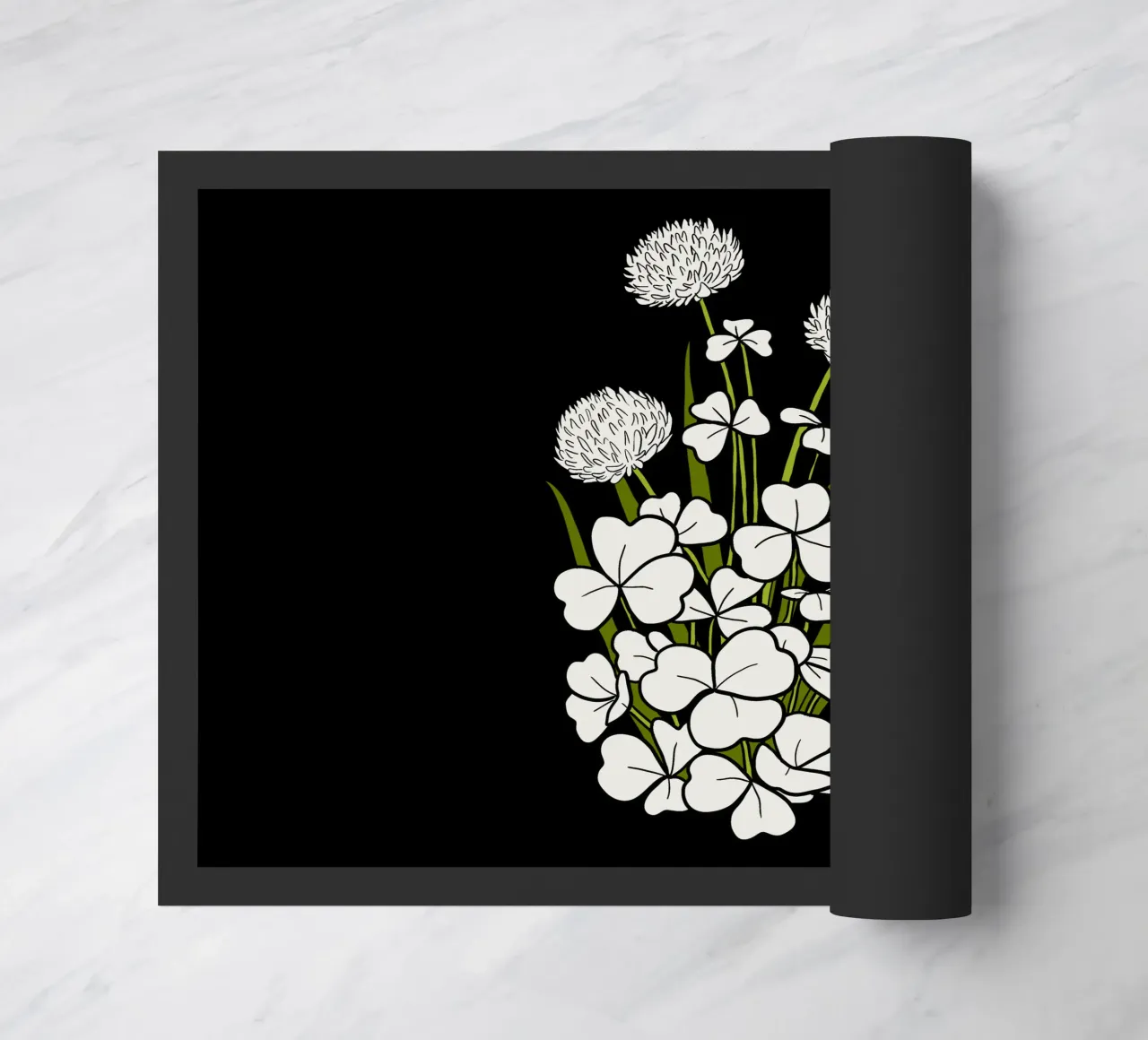 White shamrock zerbino da TijanaArtStudio88