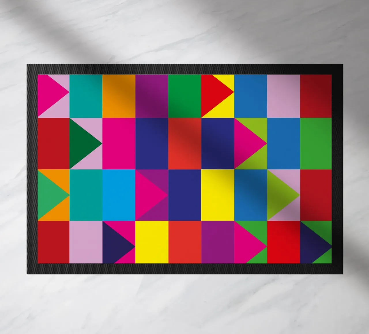 Farbenfroh deurmat van Flo Klein