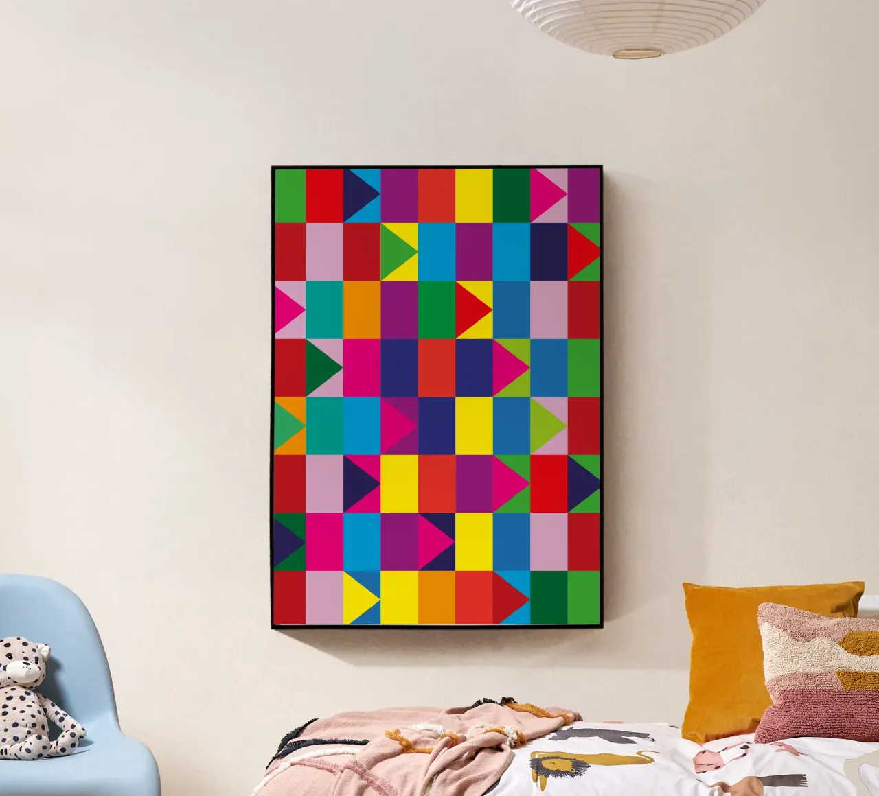 Farbenfroh plexiglass da Flo Klein