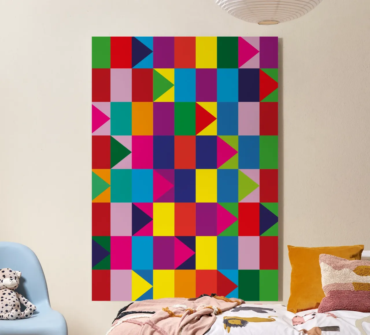 Farbenfroh plexiglass da Flo Klein