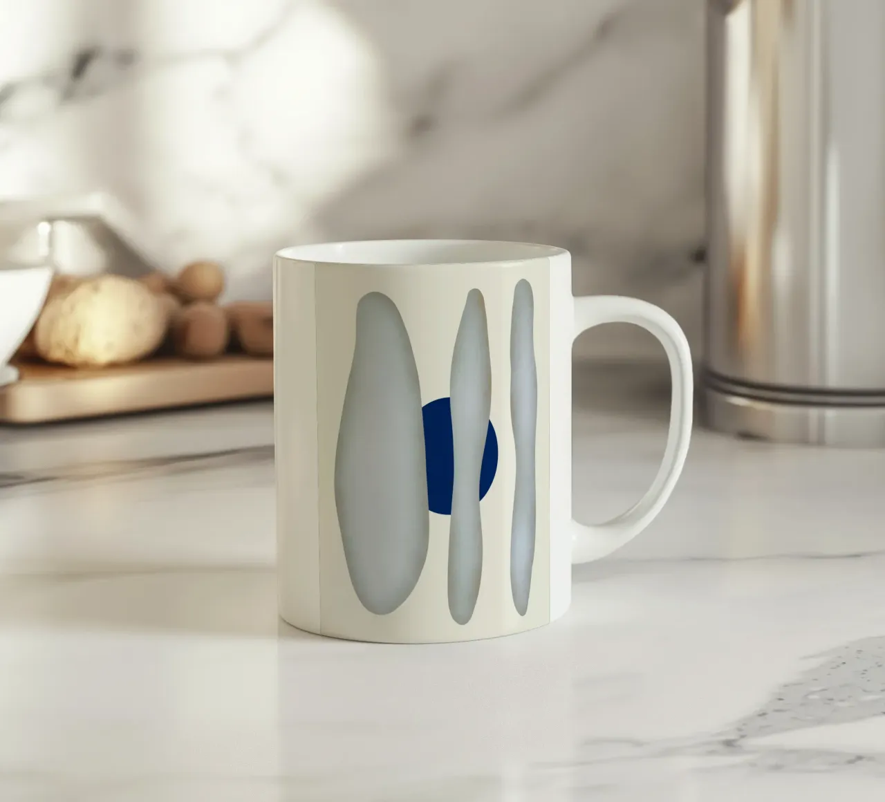Liquid model ceramic mug by Little Dean
