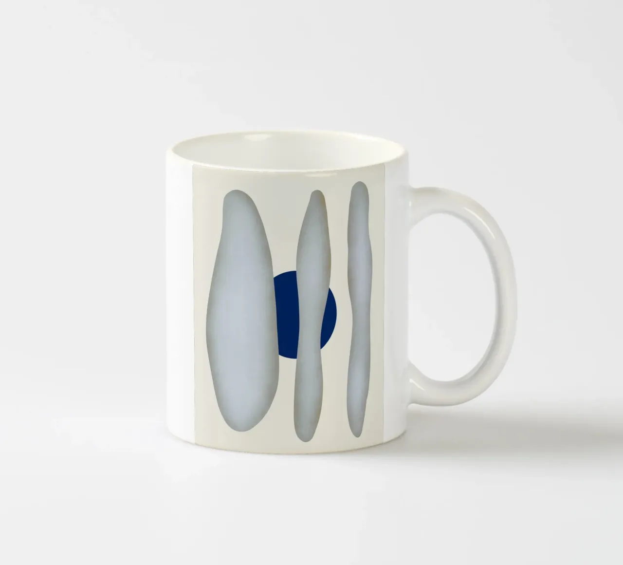 Liquid model ceramic mug by Little Dean