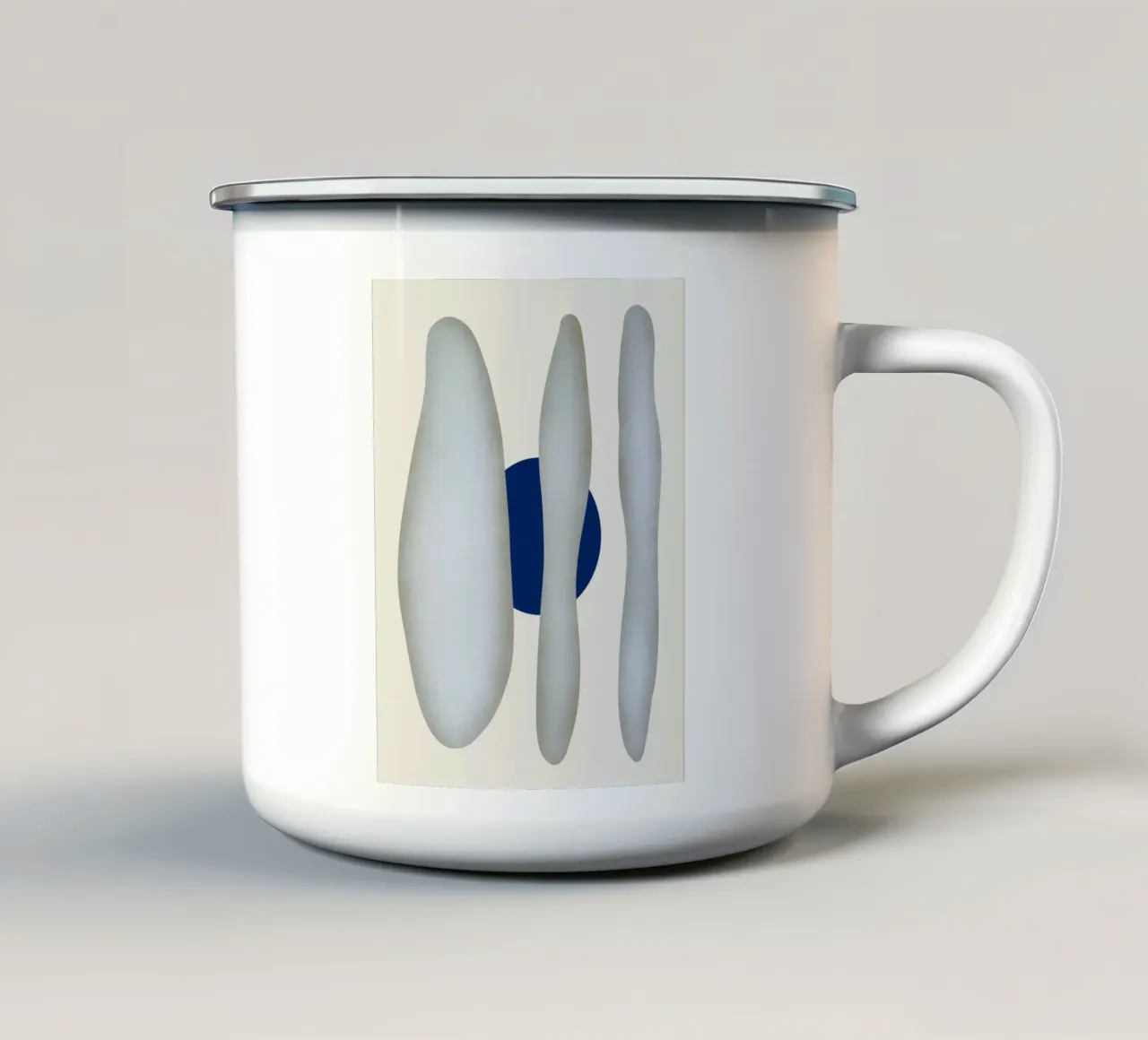 Modello liquido tazza in smalto da Little Dean