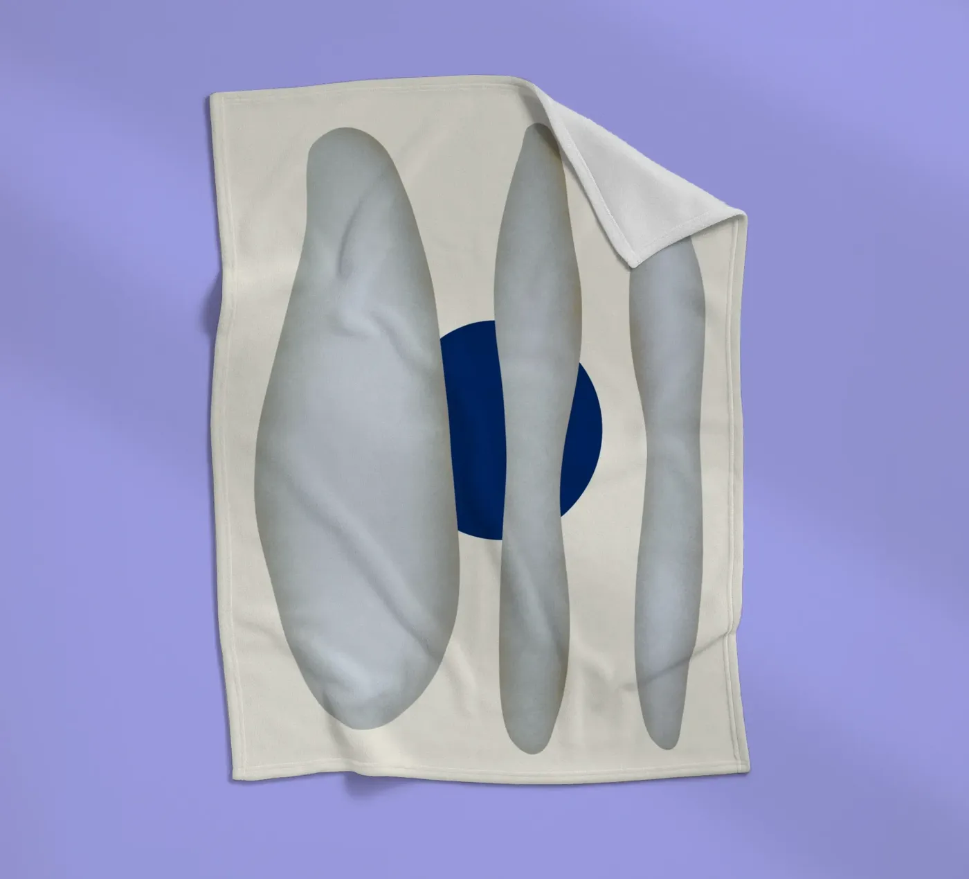 Flüssiges Modell Fleecedecke von Little Dean