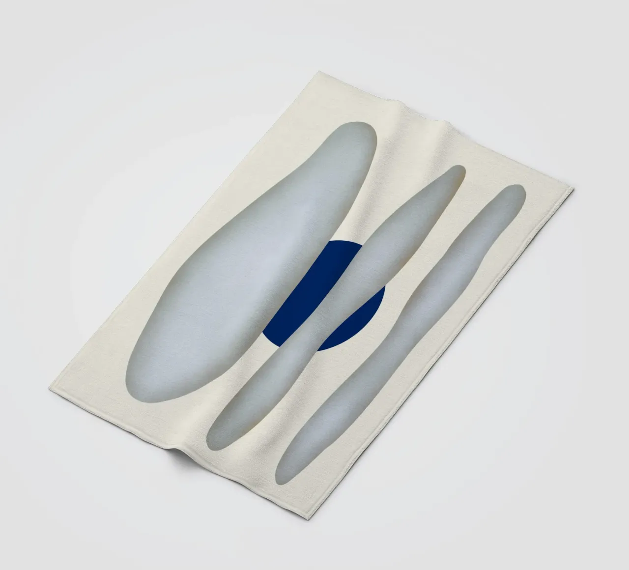 Vloeistof model fleecedeken van Little Dean