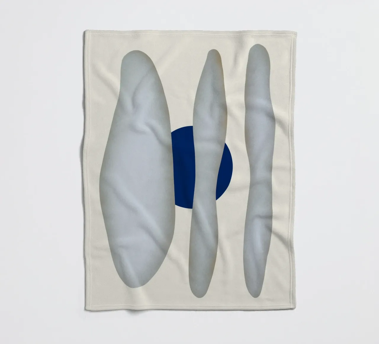 Vloeistof model fleecedeken van Little Dean