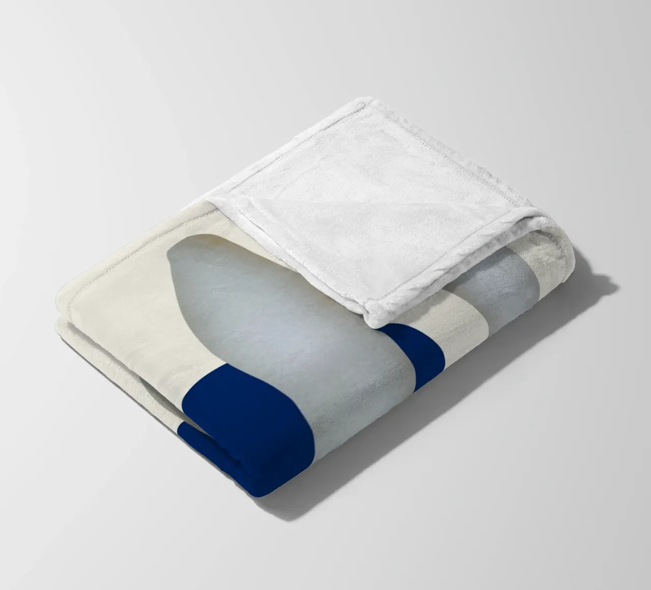 Vloeistof model fleecedeken van Little Dean