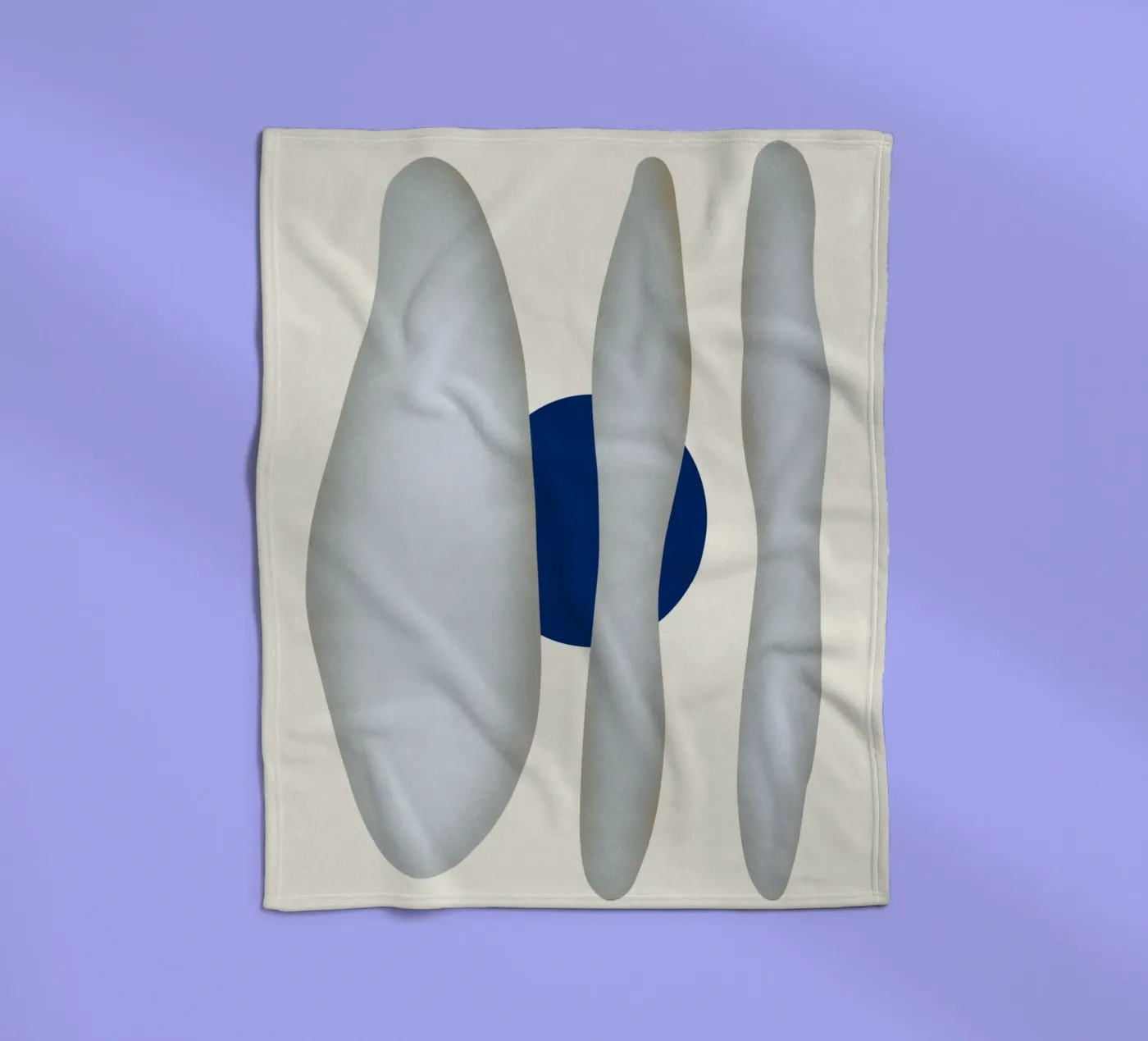 Flüssiges Modell Fleecedecke von Little Dean