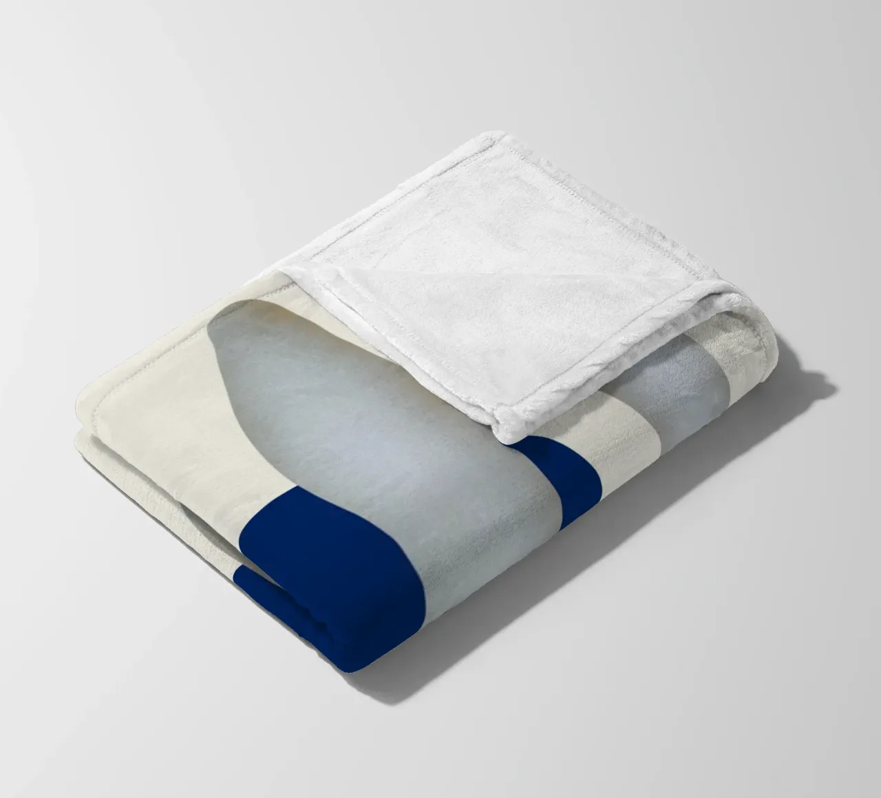 Vloeistof model fleecedeken van Little Dean