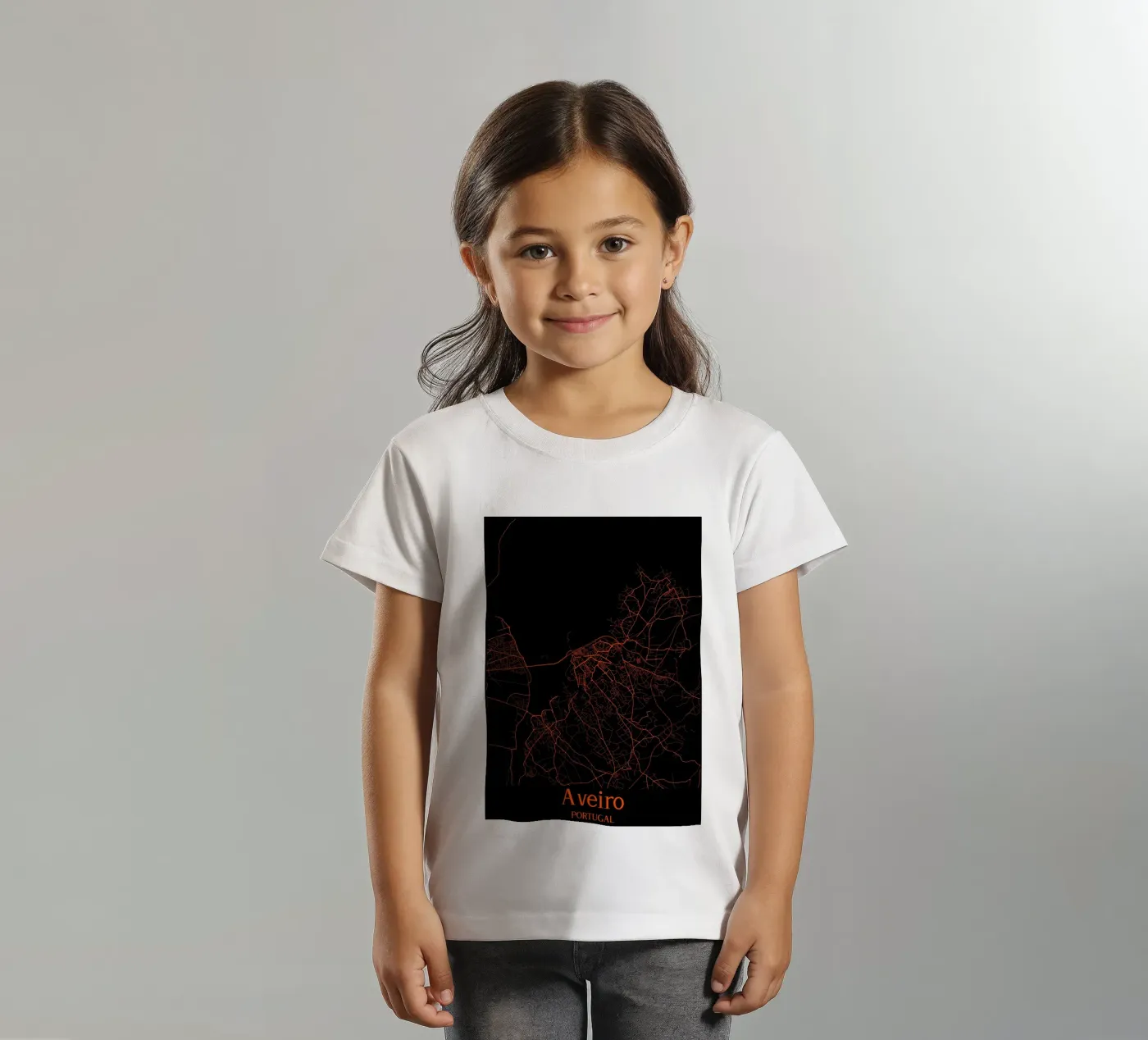 Aveiro t-shirt bambini da MiMap