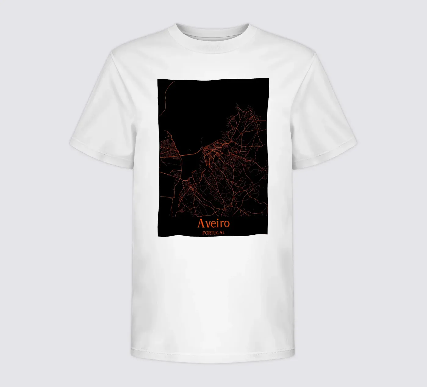 Aveiro t-shirt bambini da MiMap