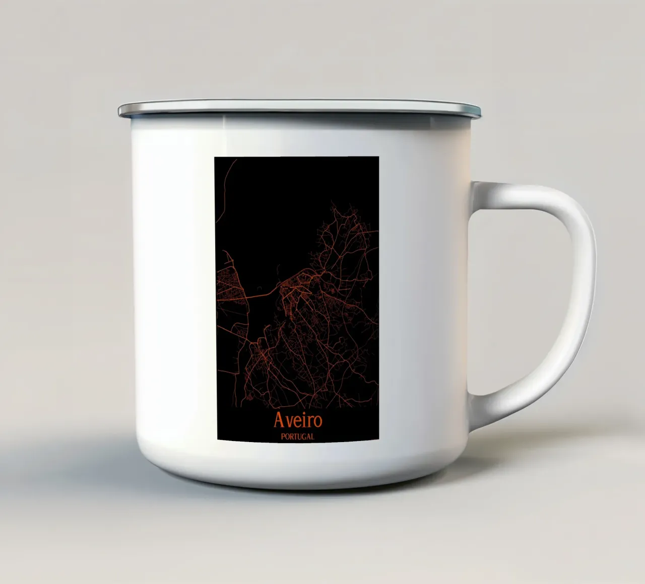 Aveiro tazza in smalto da MiMap