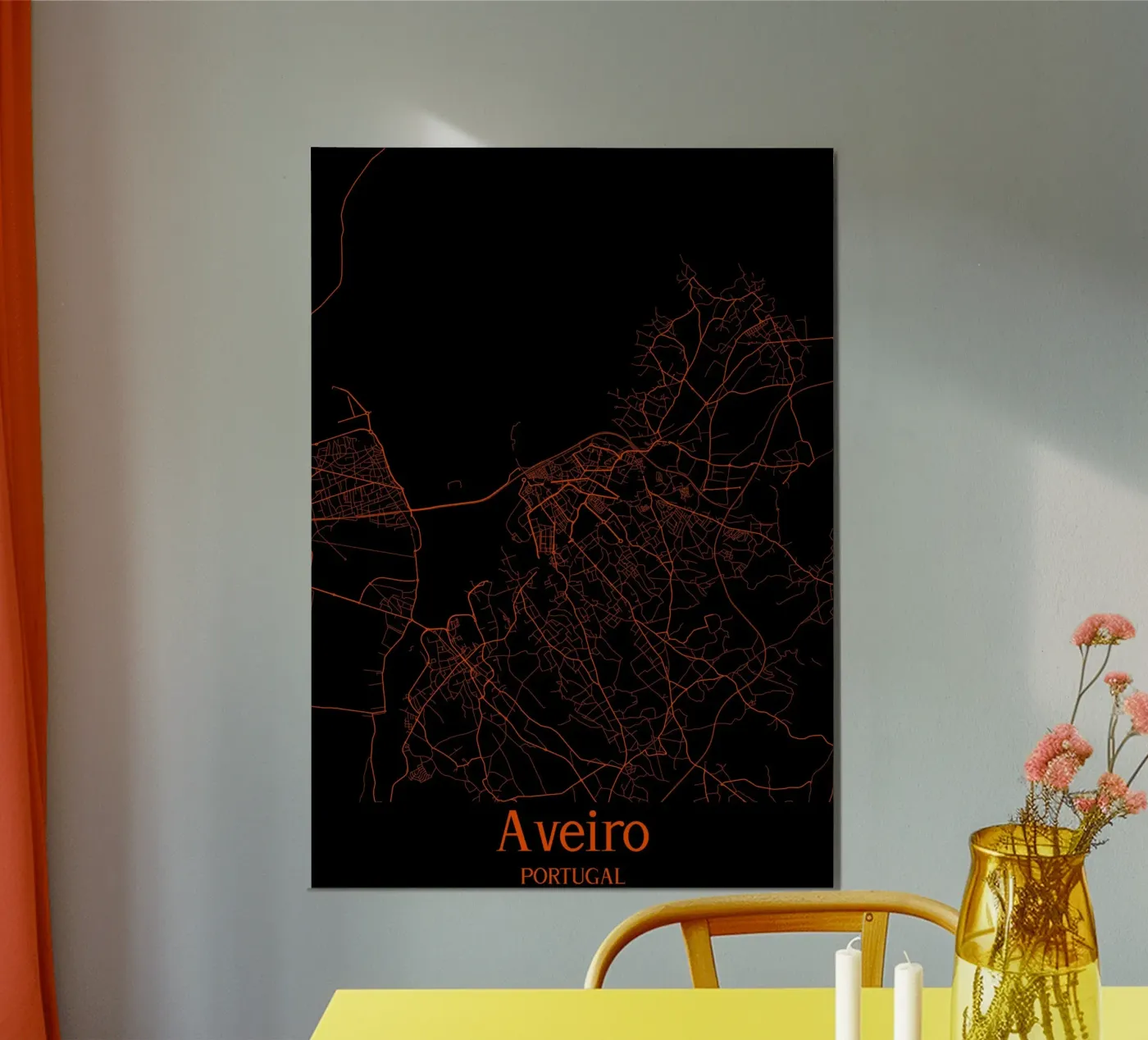 Aveiro poster van MiMap