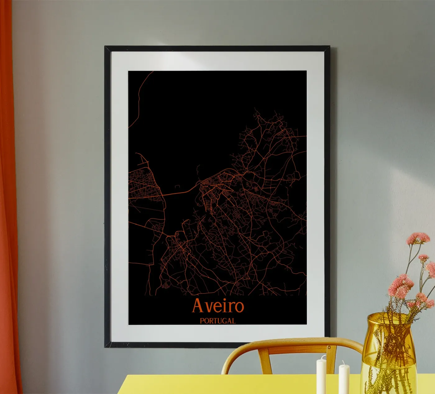 Aveiro poster van MiMap