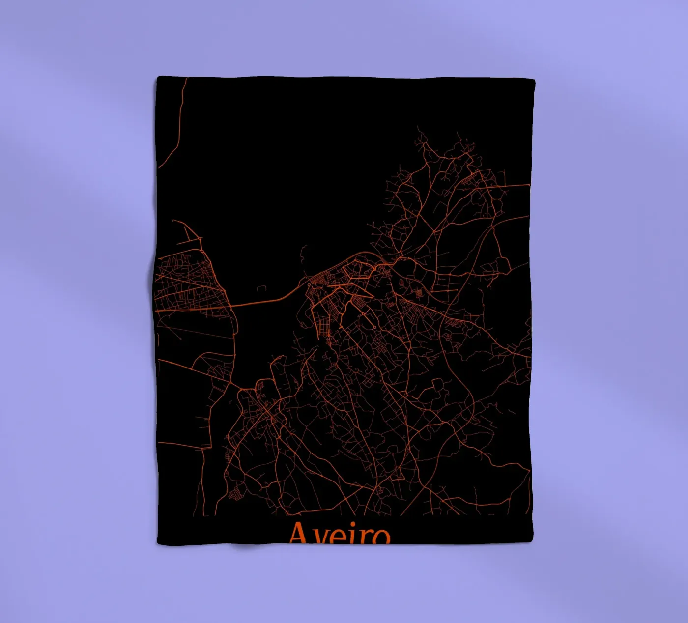 Aveiro Fleecedecke von MiMap