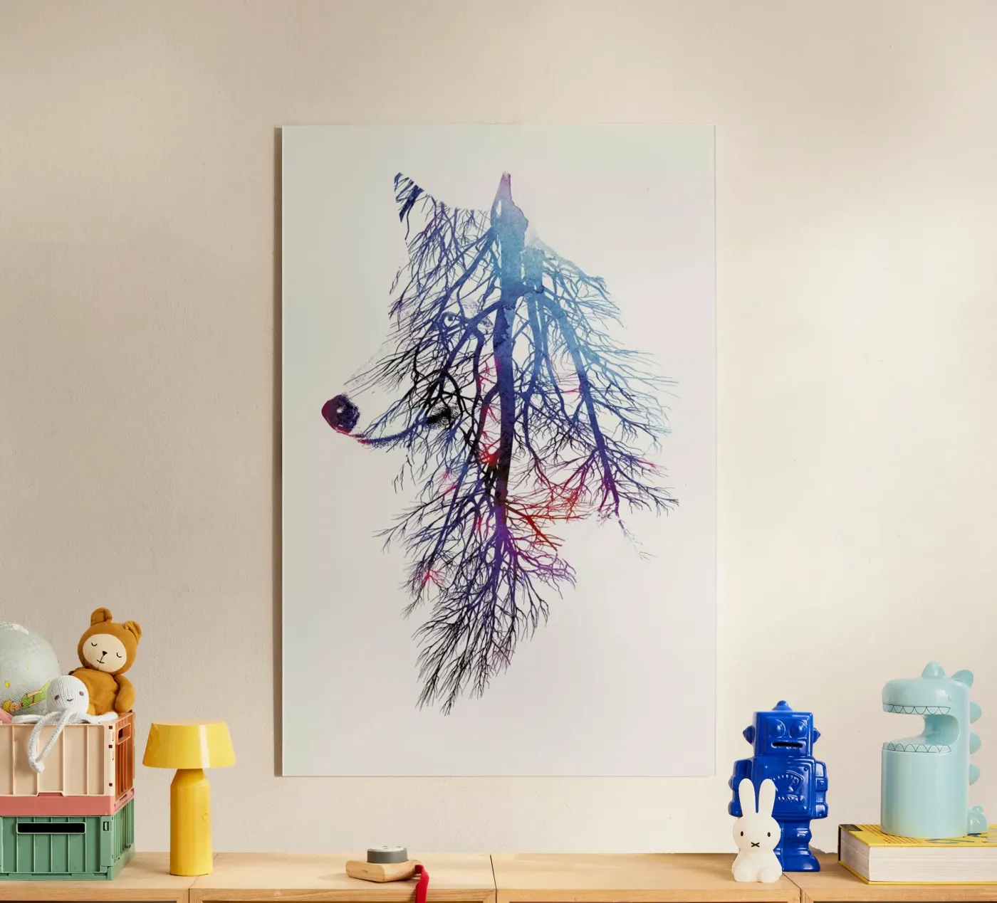 My Roots acryl van Róbert Farkas