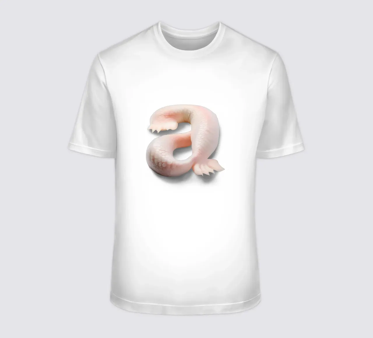 a - axolotl t-shirt da The True Type