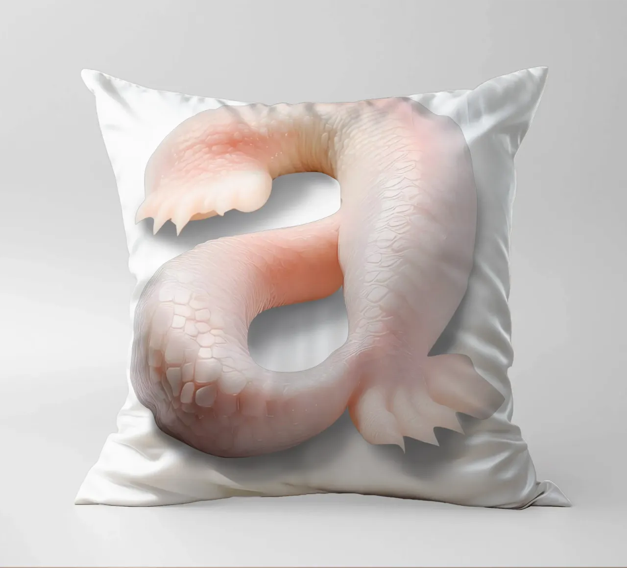 a - axolotl cuscino da The True Type