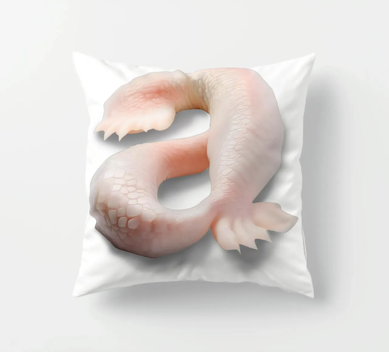 a - axolotl cuscino da The True Type
