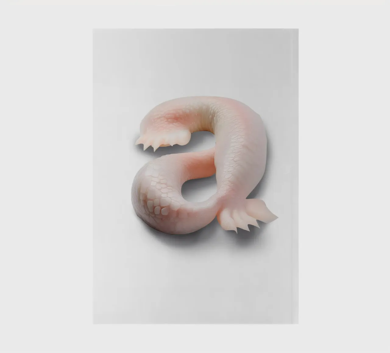 a - axolotl notebook by The True Type
