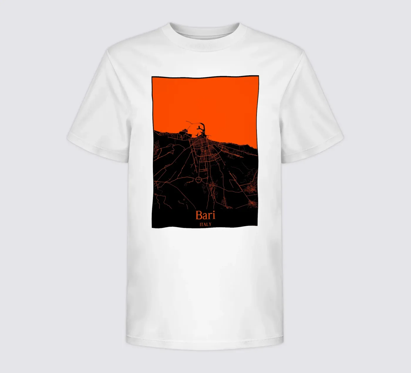 Bari t-shirt bambini da MiMap