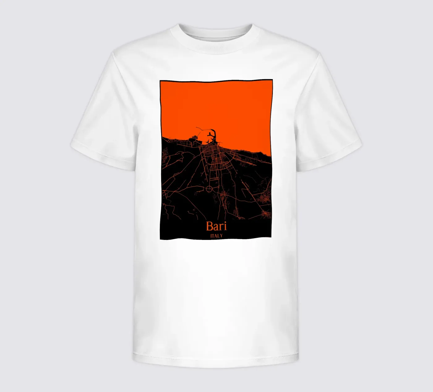 Bari t-shirt bambini da MiMap