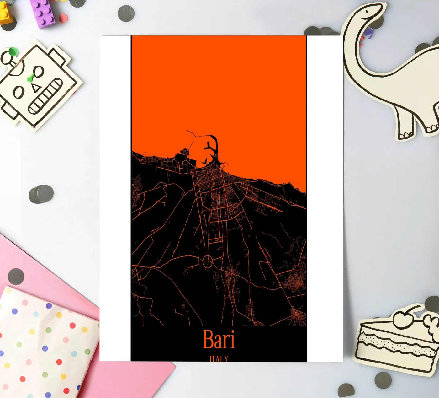Bari sticker sheet by MiMap
