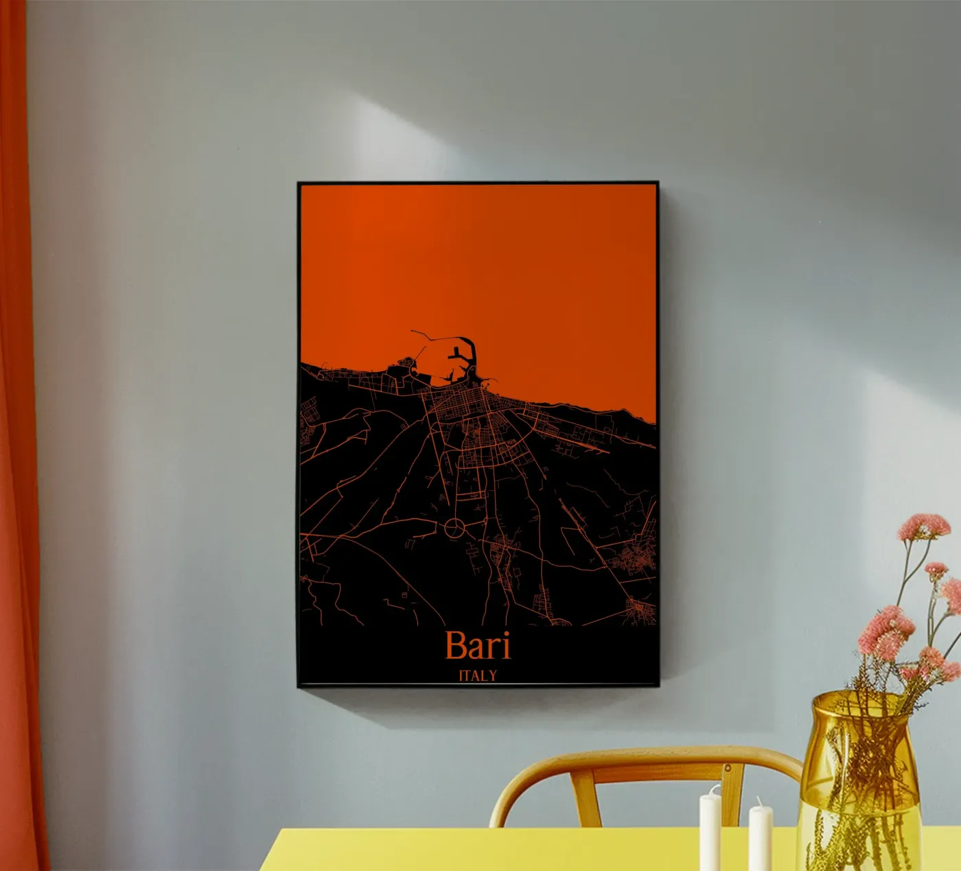 Bari plexiglas de MiMap